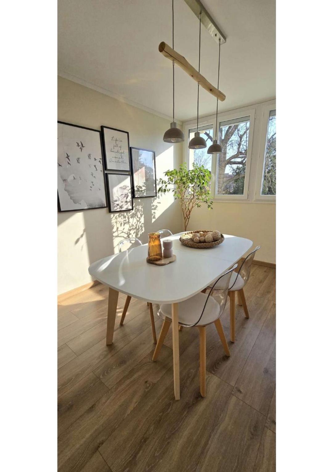 Superbe T3 Cosy, Parking Gratuit + Balcon Appartement Riom Buitenkant foto