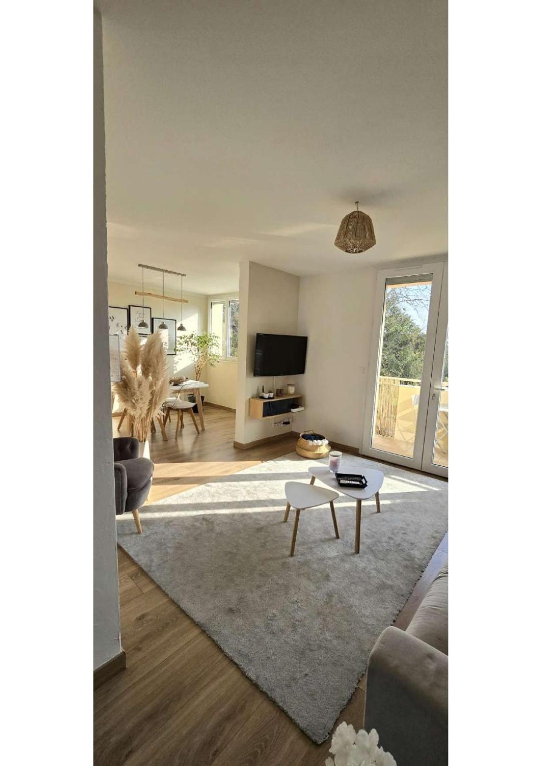 Superbe T3 Cosy, Parking Gratuit + Balcon Appartement Riom Buitenkant foto